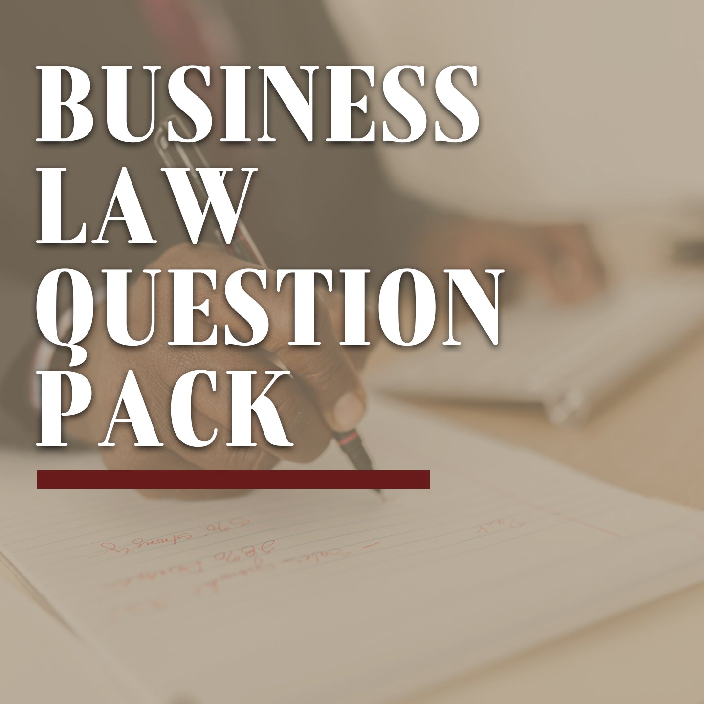 Business Law Question Pack