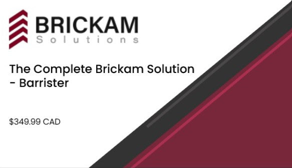 The Complete Brickam Solution - Barrister